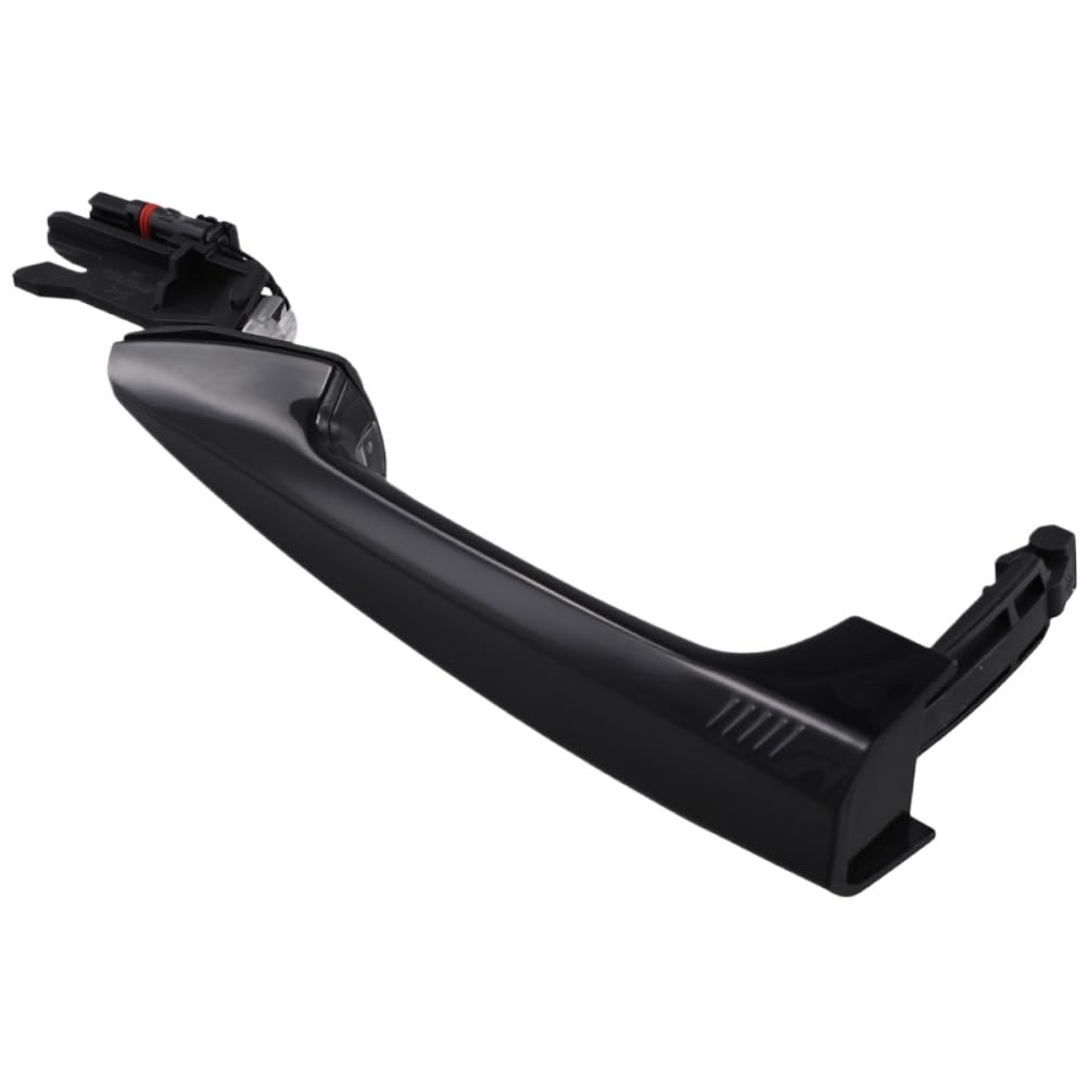 Sinoscogo Black Door Handle Compatible With X5 F15 X6 F16 White(Black)