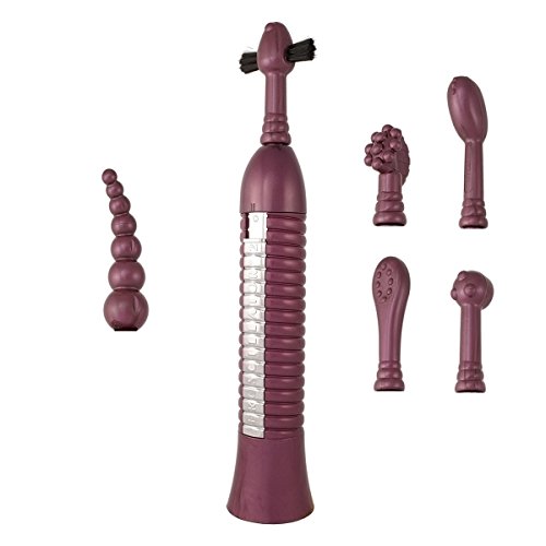 Eroscillator 2 Top Deluxe Massage Tool Adult Toy for Extraordinary Powerful Longer Lasting Orgasms Clitoral Stimulant with Interchangeable Heads Potent Stimulation Without Numbing