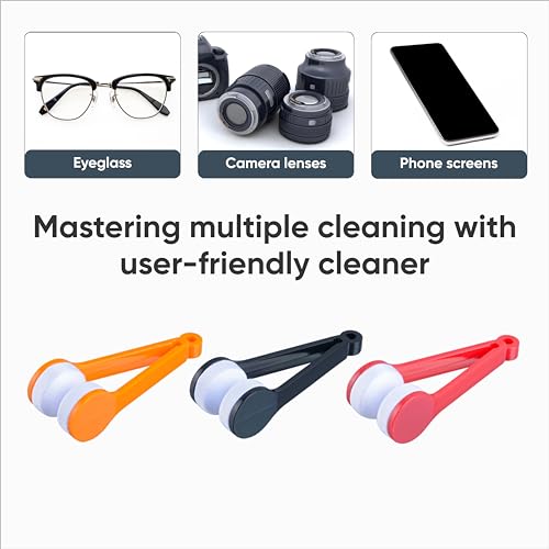 Limpador de óculos de sol de microfibra - Mini limpador de lentes e óculos de sol - Limpador de lent