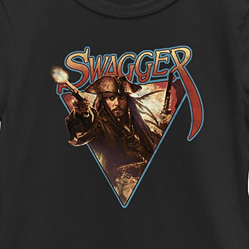 Girl's Pirates of The Caribbean: Curse of The Black Pearl Jack Sparrow Swagger T-Shirt2