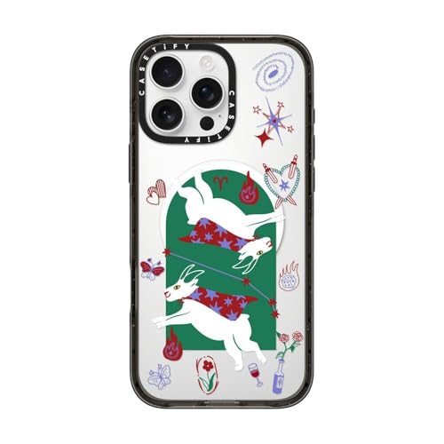 Coque iPhone 16 Pro Max CASETiFY Impact noire pour le quotidien urbain