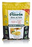 Ricola Dual Action Honey Lemon Cough Suppressant Throat Drops, 175ct Bag