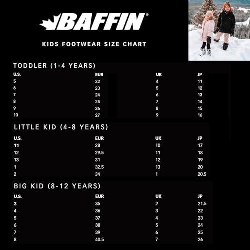 Baffin Kids' Junior WANDER Waterproof Insulated Winter Snow Boots by Baffin - Used condition - Image 7