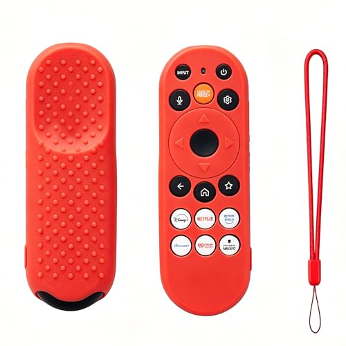 Funda para Vizio XRT181 que evita roturas por caídas carcasa silicona roja LEFXMOPHY
