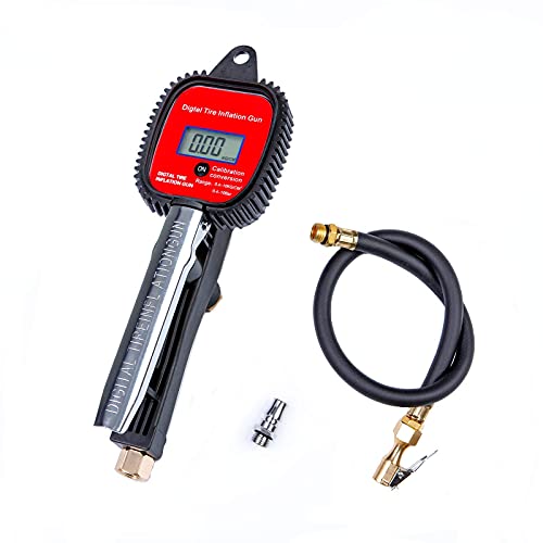 Digital Tire Inflator with Pressure Gauge, Heavy Duty Tire Inflator