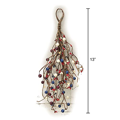 CWI-Gifts-Americana-Berry-Teardrop-13-Inch CWI Gifts Americana Berry Teardrop 13 Inch