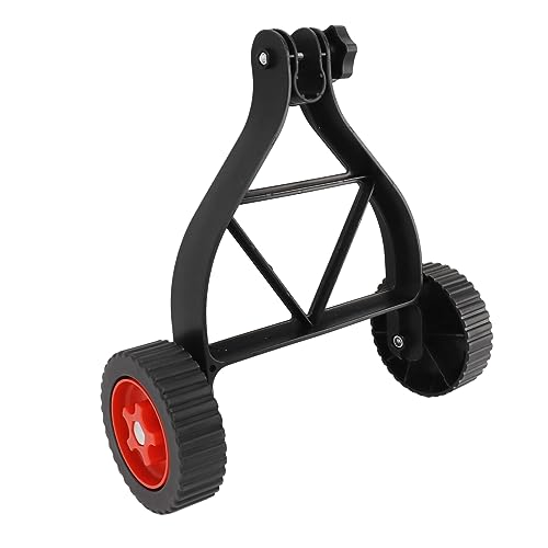 HAOHIZE Adjustable String Trimmer Support Wheel, Auxiliary Support Straight Wheels Mower Attachment, Adjustable Support Wheels Auxiliary for Trimmer