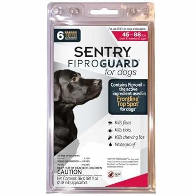 sentry dog collar flea