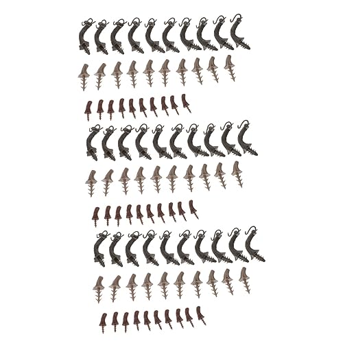 Lurrose 90 Pcs Thanksgiving Pumpkin Handle Foam Pumpkins Stem Pumpkin Making Tool Artificial Pumpkin Stem Durable Pumpkin Handle Pumpkin Stems for Crafts Reward Plastic Halloween