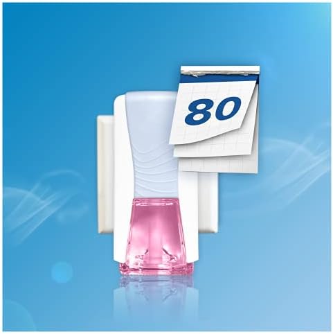 Febreze Ambi Pur Air Freshener Plug-In Diffuser Refill, Odour Eliminator, Blossom & Breeze, 20ml, Pack of 6