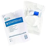100 PCs IV Starter Kit with Gauze/Chlorascrub Swab by Omnia ONE | Sterile, Ready-to-Use – Complete Kit for IV Insertion – Essential for Medical, Hospital & Emergency Use
