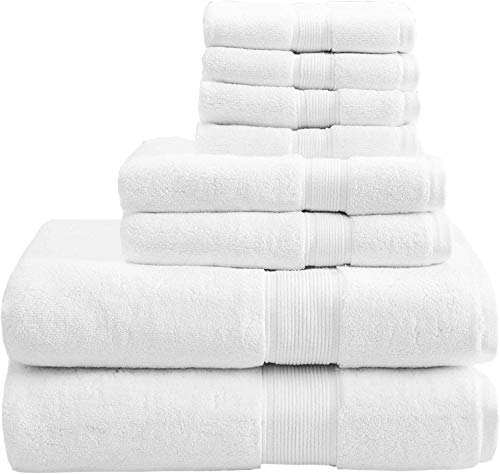 orpheebs MicroCotton Hotel SPA by Toallas de baño, 660 g/m2, 100% de algodón Peinado Egipcio de Cero torsión. Hotel SPA. Suavidad máxima y Calidad Absorbente elevada (2 Toallas Grande 100x180 cm)