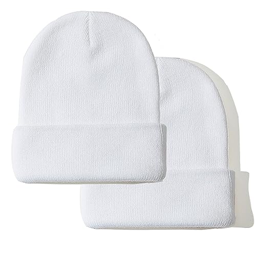 Image of NPJY Unisex Beanie for Men and Women Knit Hat Winter Beanies