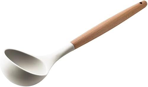 Miniatura 8 de Juego de utensilios de cocina de silicona (1, color blanco caqui)