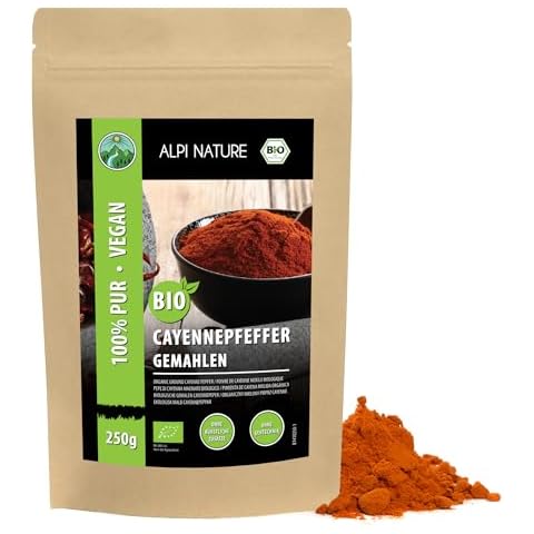 Organic Cayenne Pepper Powder, 250g Cover