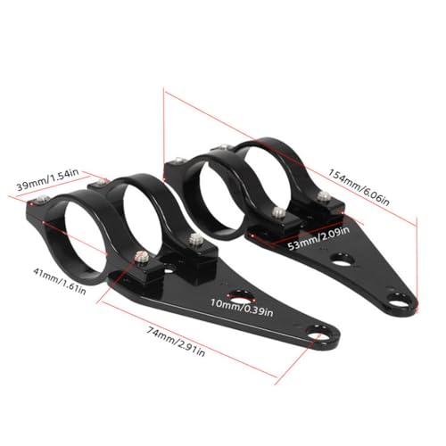 Support de phare de moto robuste avec fixation rapide et stable - 5