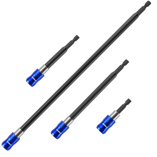toolant Magnetic Drill Bit Extension Set, 4PCS (2.5