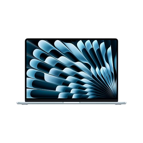 Apple MacBook Air 15 (M5, 2026) 38.9 cm (15.3 Zoll) 16 GB RAM 1 TB SSD M5 10-Core CPU 10-Core GPU Himmelblau MDVT4D/A