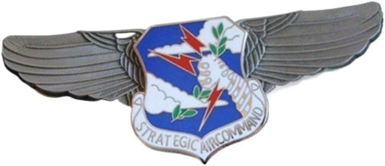 Reproduction SOUVENIR STRATEGIC AIR COMMAND SAC COMMEMORATIVE WING BADGE INSIGNIA METAL PIN