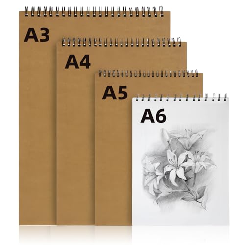 Carnet de croquis A5 à spirales pour dessiner vos voyages et paysages au quotidien