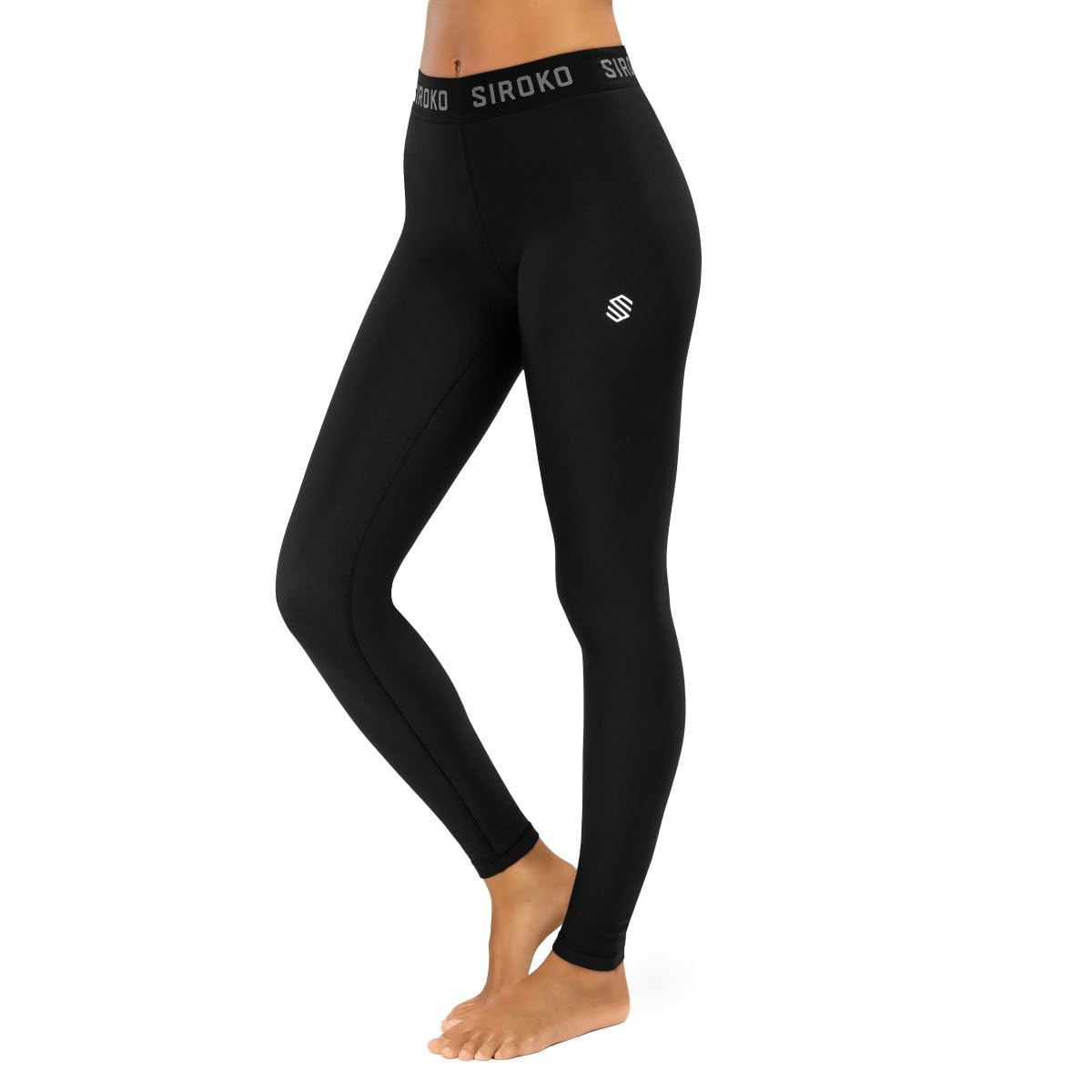 SIROKO - Collant Thermique Sports d'hiver pour Femme Blink