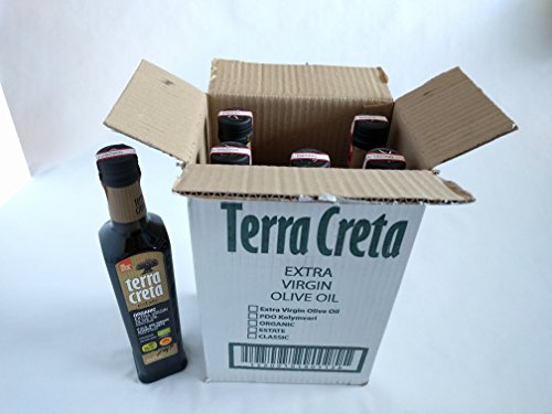 Aceite de Oliva Extra Virgen Orgánico Terra Creta 6 Botellas