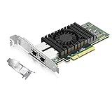 Tarjeta de Red PCIE de 10 GB para Intel X540-T2 - Chip X540, Puertos duales RJ45 de Cobre, Adaptador de Red LAN PCI Express X8 de 10 GB para Windows Server, Linux, PC, VMware ESX