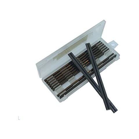 Box of 10-82mm HSS Reversible Planer Blades Replaces Makita, Black & Decker, Bosch, DeWalt, Trend and Elu planers Quick DELIVERY Cover