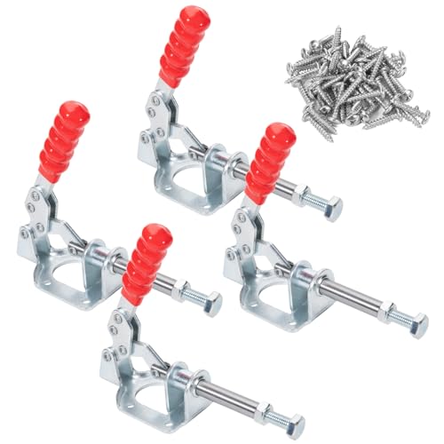 Image of 4-Pack, 302F Push Pull Toggle Clamp, 300 lb Holding Capacity
