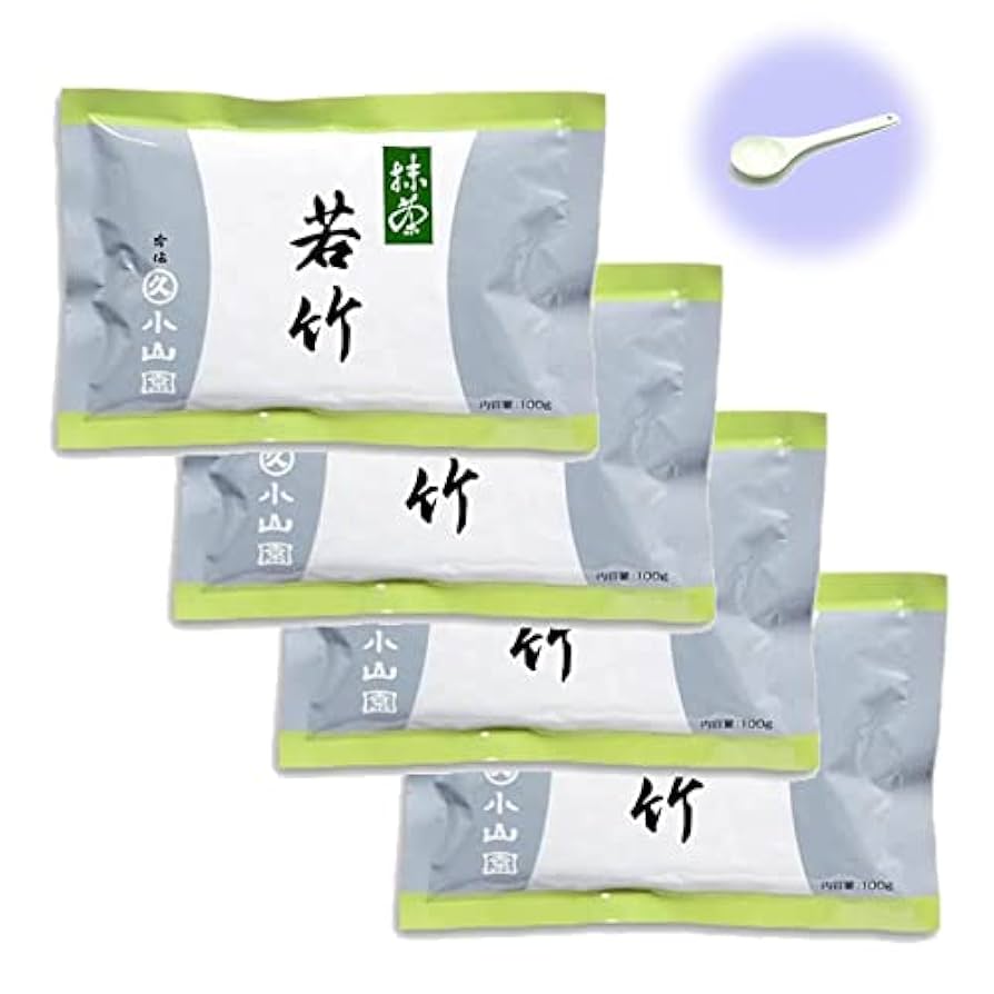 【丸久小山園】抹茶　若竹100g×4 Amazon | 丸久小山園 食品加工用抹茶 若竹100g袋 4個セット