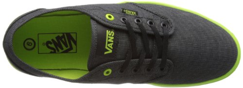 Vans Vans Atwood Lite, Men's Low-Top Trainers, Textile Black Lime Green, 7