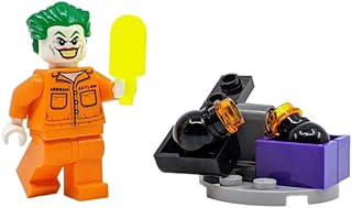 LEGO Superheroes: Arkham Joker Minifigure with Bomb Catapult