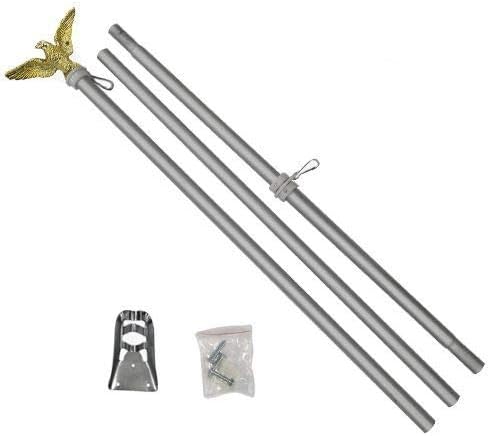 6ft Aluminum Flag Pole (Eagle Top)