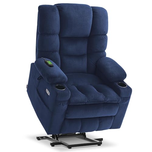 MCombo Large Triple Motor Power Lift Recliner Chair with Massage