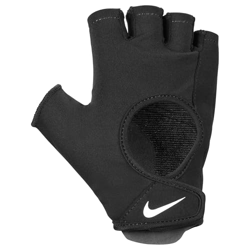 Nike Damen Vapor Fitness Handschuhe Gym Training Grip Handschuhe Workout Krafttraining Black/Black/White M