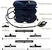 Neck Stretcher, Cervical Traction Device, Neck Traction Device for Neck Pain Relief, Adjustable Inflatable Neck Stretcher Cervical Traction and Neck Brace, Neck Decompression Home Use (Blue)
