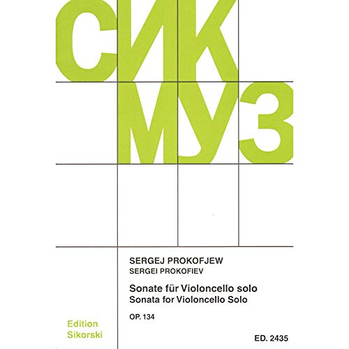 Prokofiev: Sonata for Solo Cello, Op. 134
