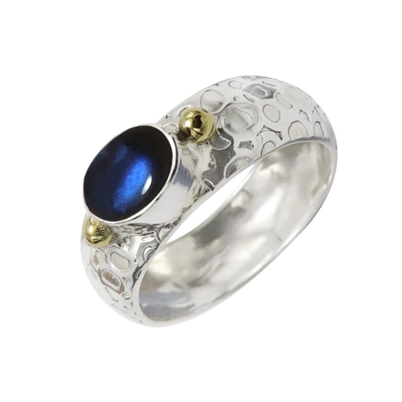 Edelstein-Bandring, Sterlingsilber, ring für Männer und Frauen, Bandring in allen Größen, Schmuck CRG1070AA