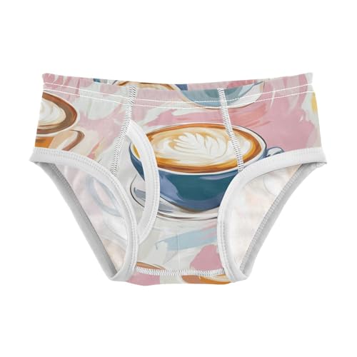 Coffee Cups Little Boys Comfort Kids Underwear Breathable Undies