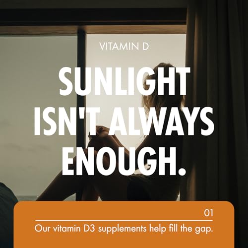 Vitamin D3 4000 IU - 400 High Strength Vitamin D Tablets (1+ Year Supply) - Vegetarian - Immune System Booster - Gluten Free - Vitamin D Supplements - Made in The UK - Image 5