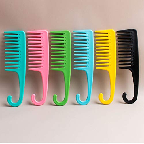 Peine Desenredante de Dientes Anchos Azul miniatura 3