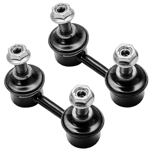 Image of Detroit Axle - Front Struts Kit for Toyota 93-02 Corolla 98-02 Chevy Prizm 93-97 Geo Prizm, 2 Struts with Coil Spring Assembly 4 Inner Outer Tie Rods 2 Sway Bar Links Replacement Suspension