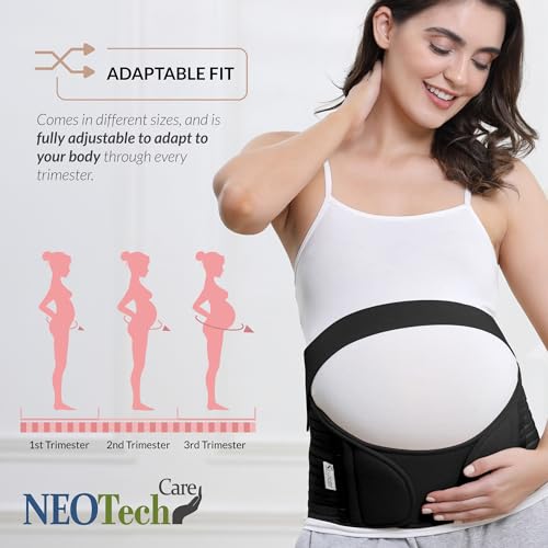 image for NeoTech Care Pregnancy Support Maternity Belt, Waist/Back/Abdomen Band