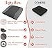 Lofty Aim Car Seat Cushion, Comfort Memory Foam Car Cushions for Driving - Sciatica & Lower Back Pain Relief, Driver Seat Pillow for Auto, Office Chair, Wheelchair - 4D Mesh Black