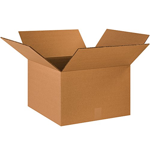 Image of Tape Logic TLHD181812DW Double Wall Boxes, 18 inch x 18 inch x 12 inch, Kraft (Pack of 10)