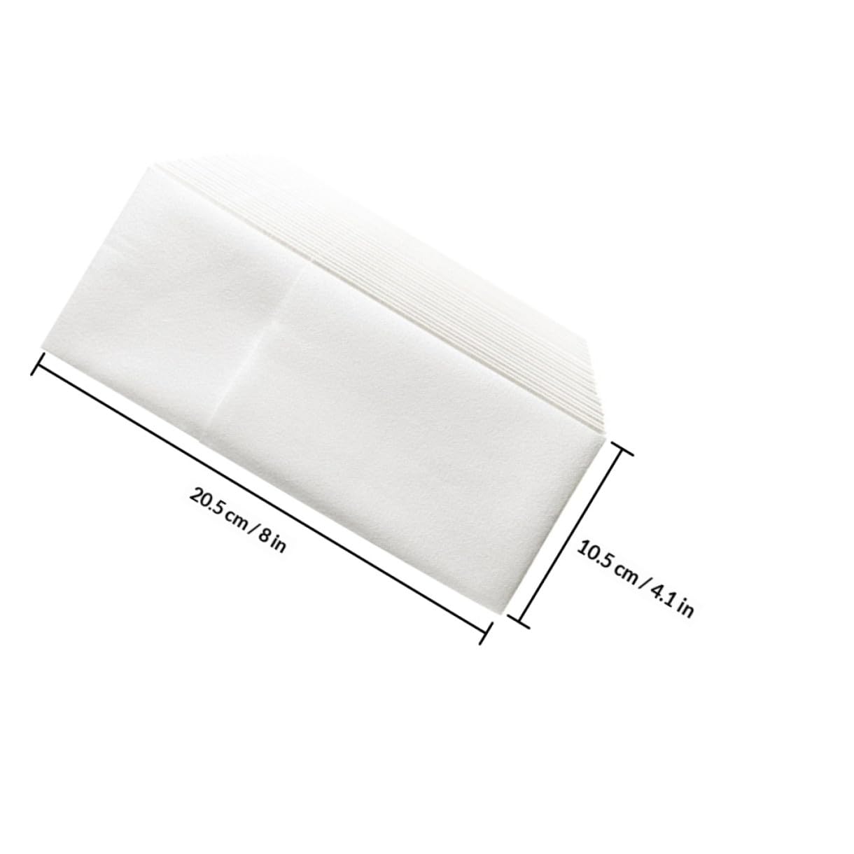 HOMSFOU Servilletas Desechables sin Polvo de Color Claro 40x40 Cm 50 Unidades Gruesas para Cenas, Fiestas y Restaurantes, Servilletas de Papel Decorativas para Invitados