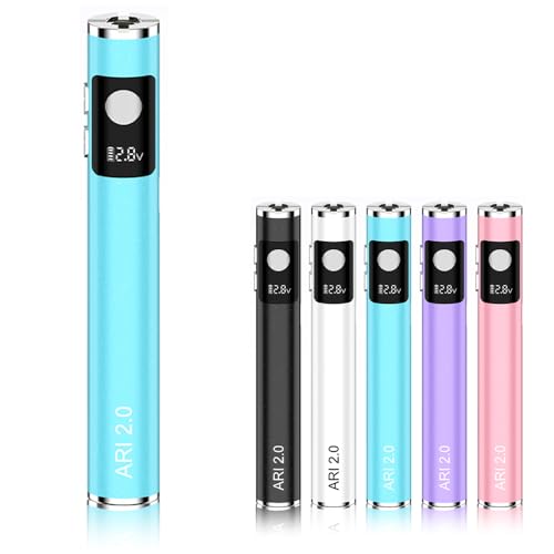 Yocan ARI 2.0 Universal 510 Thread Battery dq^oR [J A 2.0 obe[ dq^oR bh { 510Ki 510Xbh 650mAh OLEDfBXvC y^ d RpN