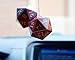 Pair of D20 Car Mirror Dice [2