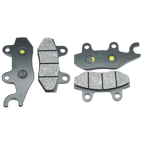 Kit plaquettes frein avant arrière quad YFZ450R 450S 450T 2005