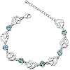 Cosie Lily Regalos Originales Para Mujer Pulsera Mujer Plata de Ley 925,Pulsera Amor Pulsera Amistad,Regalo CumpleaÃ±os Mujer Dia de La Madre Regalos